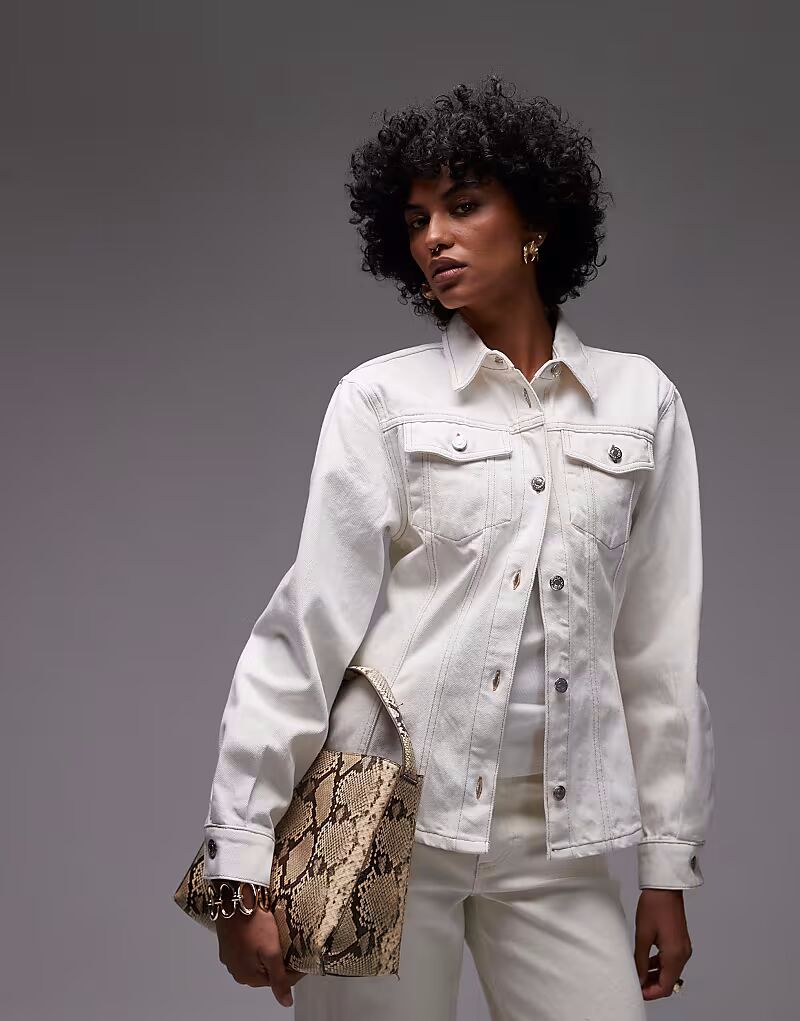 Рубашка-карандаш Denim Cinch цвета кремовый Topshop
Рубашка-карандаш Denim Cinch цвета кремовый Topshop