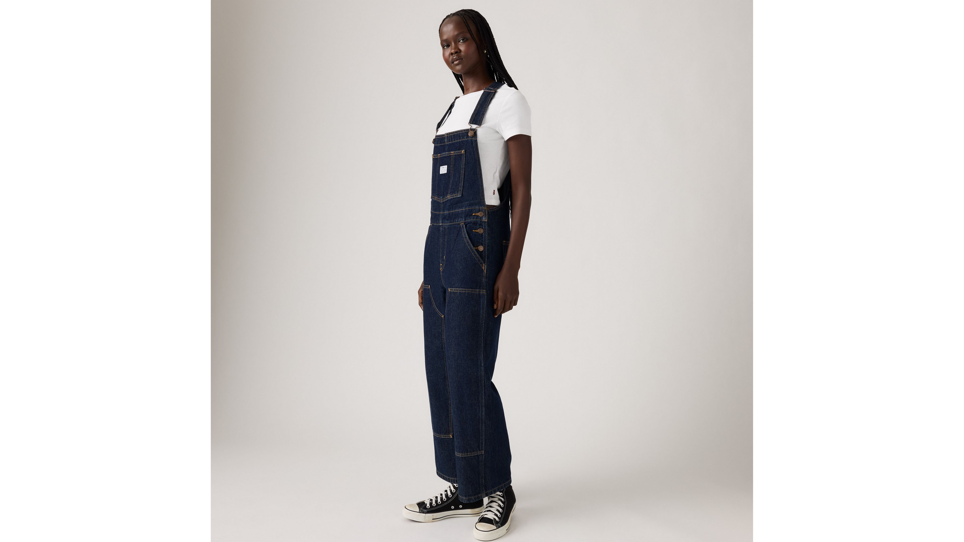 Женский комбинезон Baggy Highwater Levi's, Shaded View - Dark Wash
Женский комбинезон Baggy Highwater Levi's, Shaded View - Dark Wash