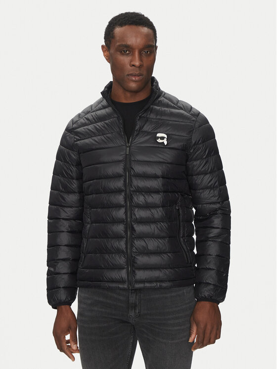 Переходная куртка стандартного кроя 505710 500590 Karl Lagerfeld, черный 
Переходная куртка стандартного кроя 505710 500590 Karl Lagerfeld, черный