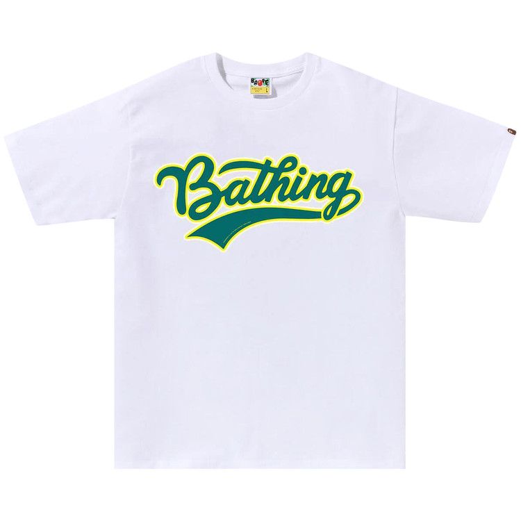 Футболка BAPE Varsity Baseball Logo Tee, White
Футболка BAPE Varsity Baseball Logo Tee, White