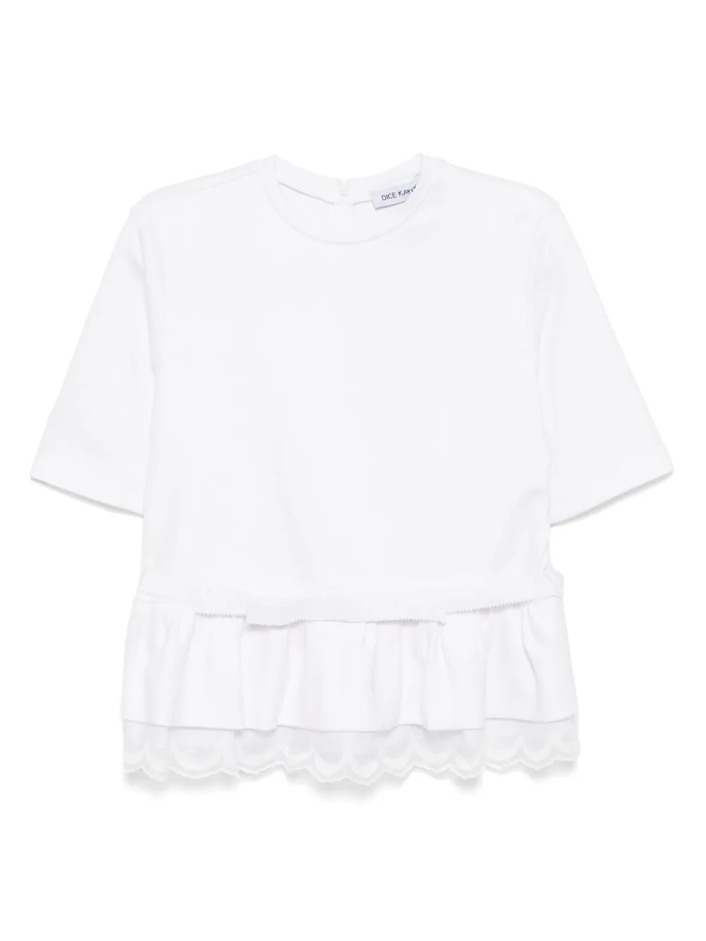 Футболка с круглым вырезом Dice Kayek, белый
Футболка с круглым вырезом Dice Kayek, белый
