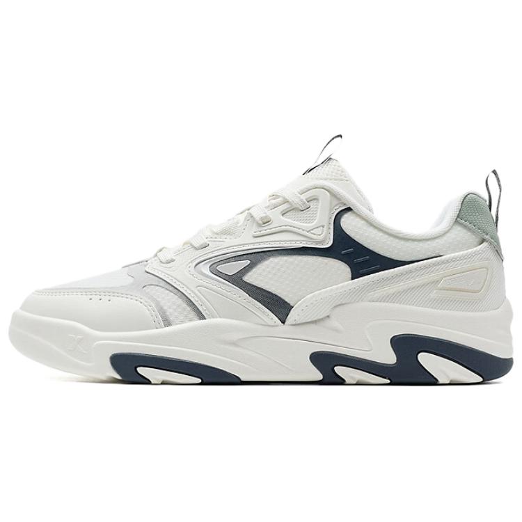 XTEP Дышащие, нескользящие, легкие низкие кроссовки для скейтбординга Undercurrent, мужские, парусные, белые, синие
XTEP Дышащие, нескользящие, легкие низкие кроссовки для скейтбординга Undercurrent, мужские, парусные, белые, синие