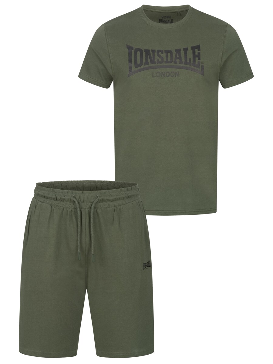 Спортивный костюм LONSDALE, оливковый
Спортивный костюм LONSDALE, оливковый