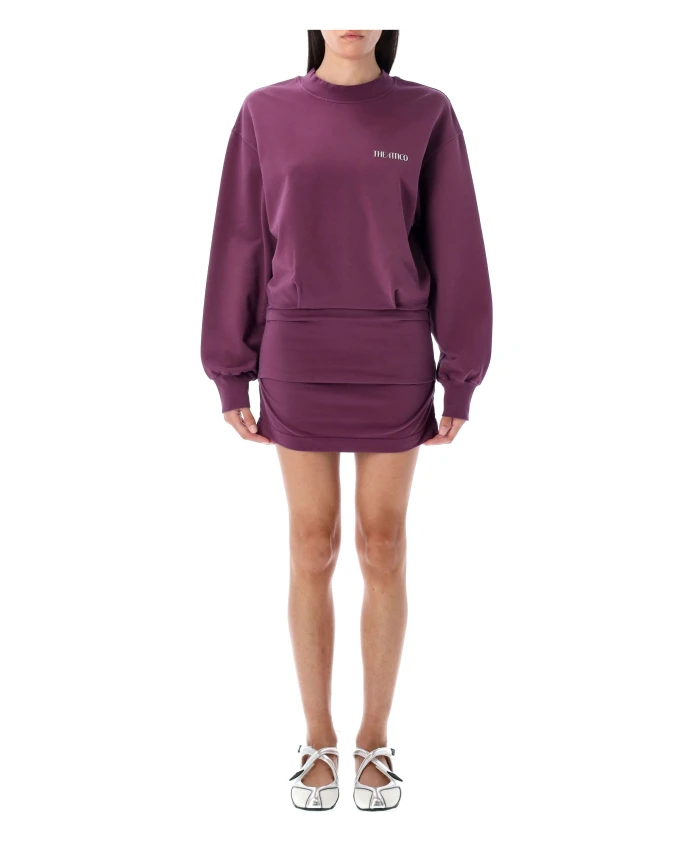 Бордовое платье осень-зима 2025: стильный и удобный. The Attico, фиолетовый
Бордовое платье осень-зима 2025: стильный и удобный. The Attico, фиолетовый