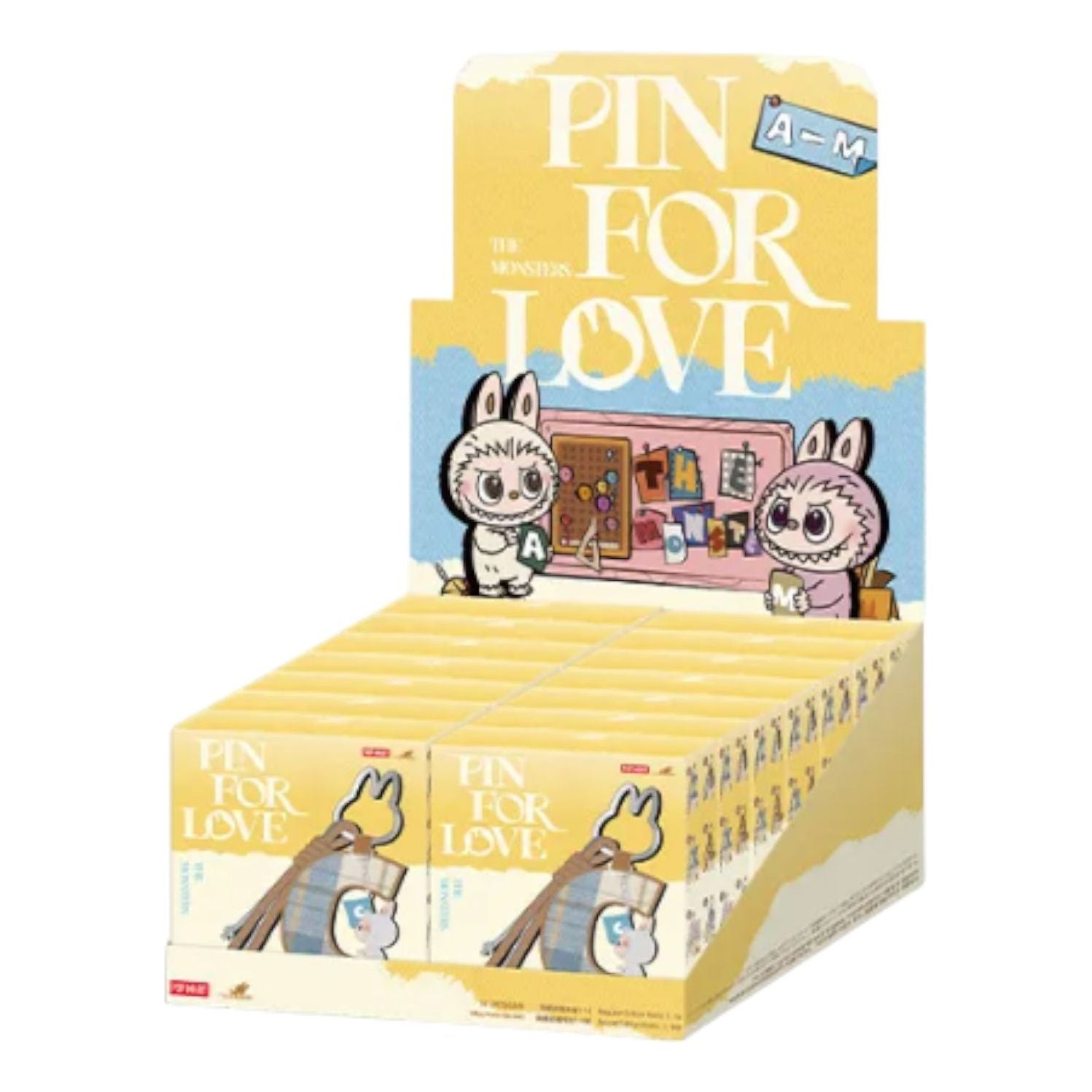 Лабубу Pop Mart The Monsters Labubu Pin for Love Letter Pendant Sealed Case (A-M) (14 Blind Boxes)
Лабубу Pop Mart The Monsters Labubu Pin for Love Letter Pendant Sealed Case (A-M) (14 Blind Boxes)