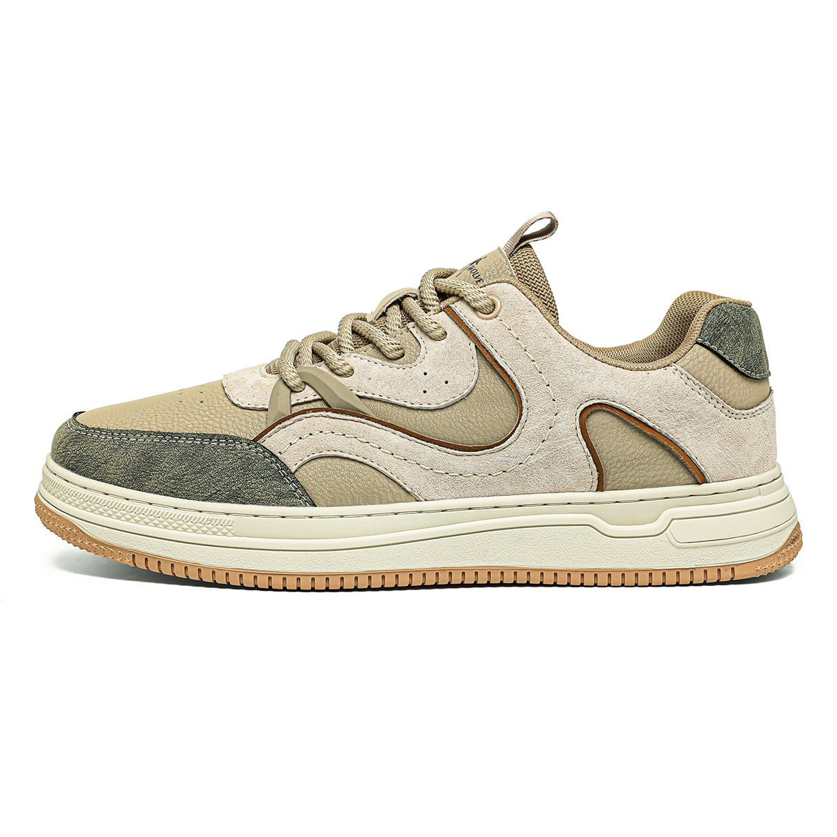 Dance with wolves Высокие, износостойкие, легкие и дышащие мужские лоу-топы для скейтборда песочного цвета, цвет Sand
Dance with wolves Высокие, износостойкие, легкие и дышащие мужские лоу-топы для скейтборда песочного цвета, цвет Sand