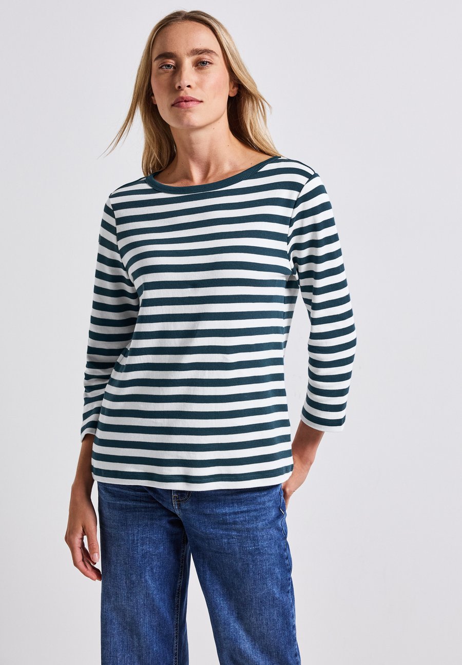 Топ Street One GESTREIFTES, Türkis/Blue
Топ Street One GESTREIFTES, Türkis/Blue