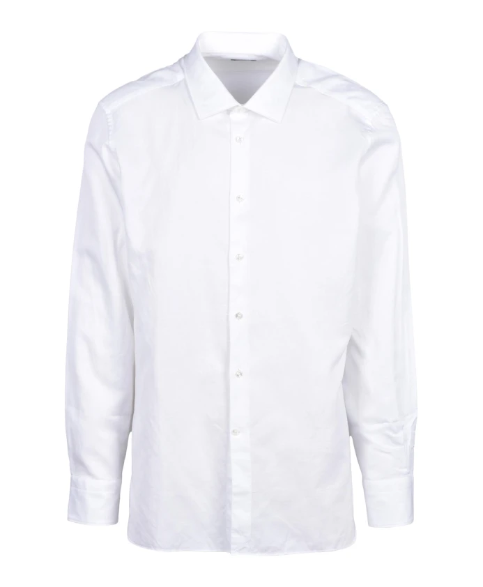 Рубашка из хлопка и льна Zegna, белый
Рубашка из хлопка и льна Zegna, белый