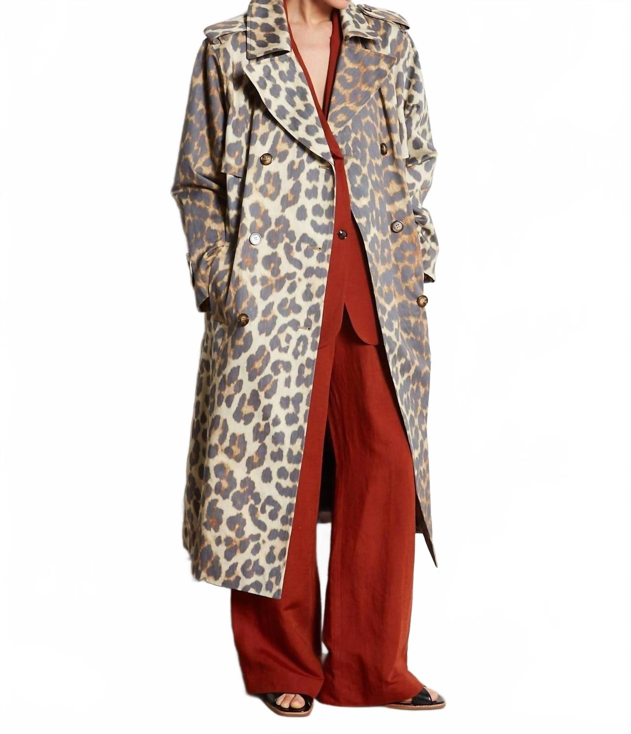 Berenice Тренч Mathilda из длинного леопардового принта
Berenice Тренч Mathilda из длинного леопардового принта