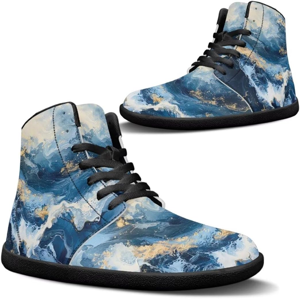 Мужские обувь легкая с широкой носочной частью, противоскользящие кроссовки на высокой подошве с нулевым перепадом для бега Getelinseng, голубой
Мужские обувь легкая с широкой носочной частью, противоскользящие кроссовки на высокой подошве с нулевым перепадом для бега Getelinseng, голубой