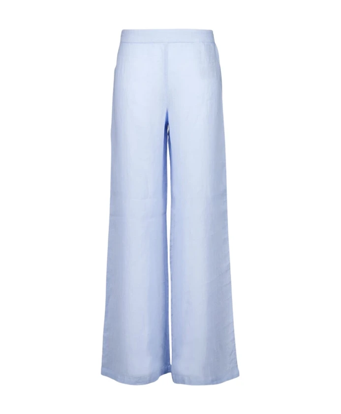 Широкие брюки из льна бирюзового цвета 120% Lino, синий
Широкие брюки из льна бирюзового цвета 120% Lino, синий