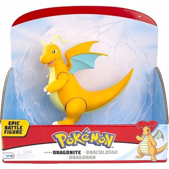 Боевая фигурка Pokemon Large Dragonite 30 см
Боевая фигурка Pokemon Large Dragonite 30 см