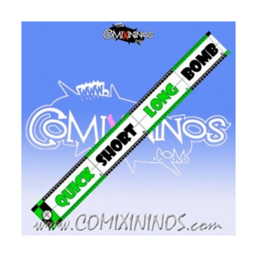 Линейка диапазона - Крысолюди - Зеленый/Черный, Fantasy Football Miniatures - Range Rulers and Templates (34mm)
Линейка диапазона - Крысолюди - Зеленый/Черный, Fantasy Football Miniatures - Range Rulers and Templates (34mm)