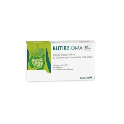 Biomalife Butirbioma пищеварительная добавка 30 таблеток
Biomalife Butirbioma пищеварительная добавка 30 таблеток
