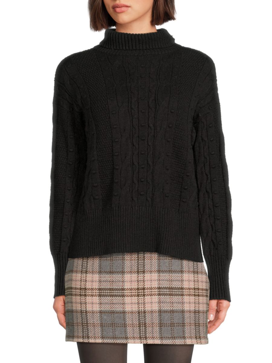 Водолазка Sophie Cable Knit Area Stars, черный
Водолазка Sophie Cable Knit Area Stars, черный