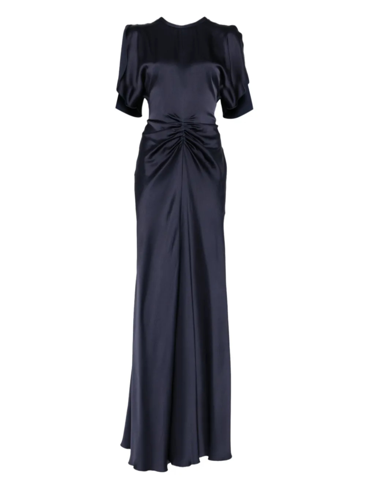 Платье макси с драпировкой на талии от Victoria Beckham, синий
Платье макси с драпировкой на талии от Victoria Beckham, синий