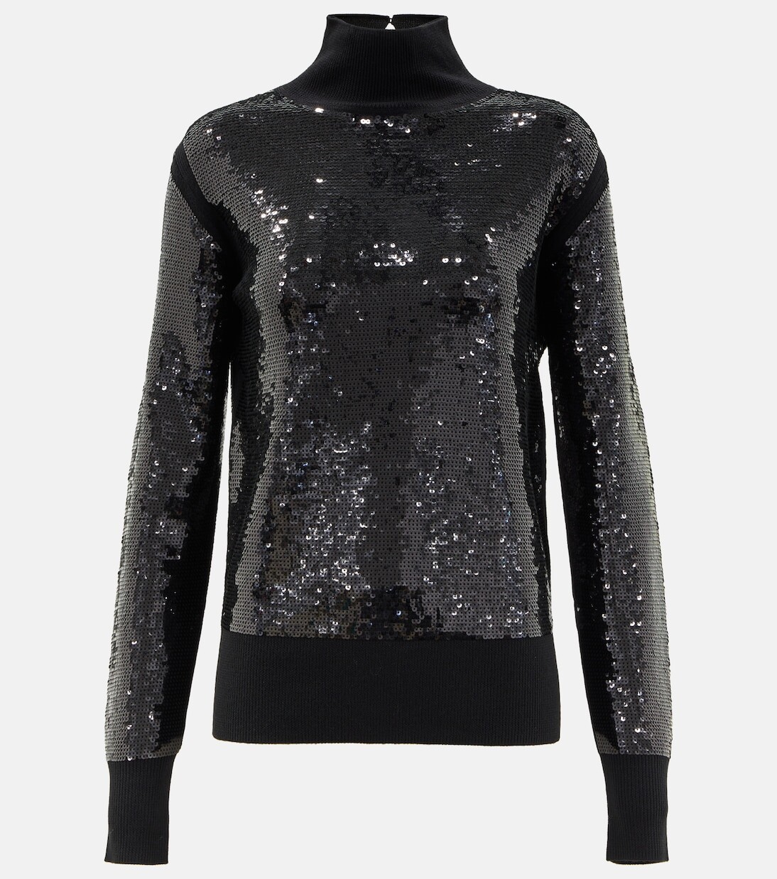 Свитер из смесовой шерсти с пайетками Joseph, черный
Свитер из смесовой шерсти с пайетками Joseph, черный