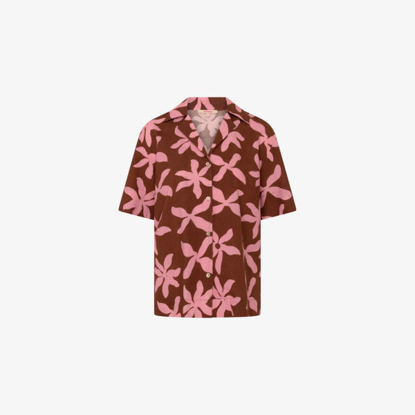 Рубашка Omnes Oaklyn оксфордская из хлопка и льна с цветочным принтом, мультиколор
Рубашка Omnes Oaklyn оксфордская из хлопка и льна с цветочным принтом, мультиколор