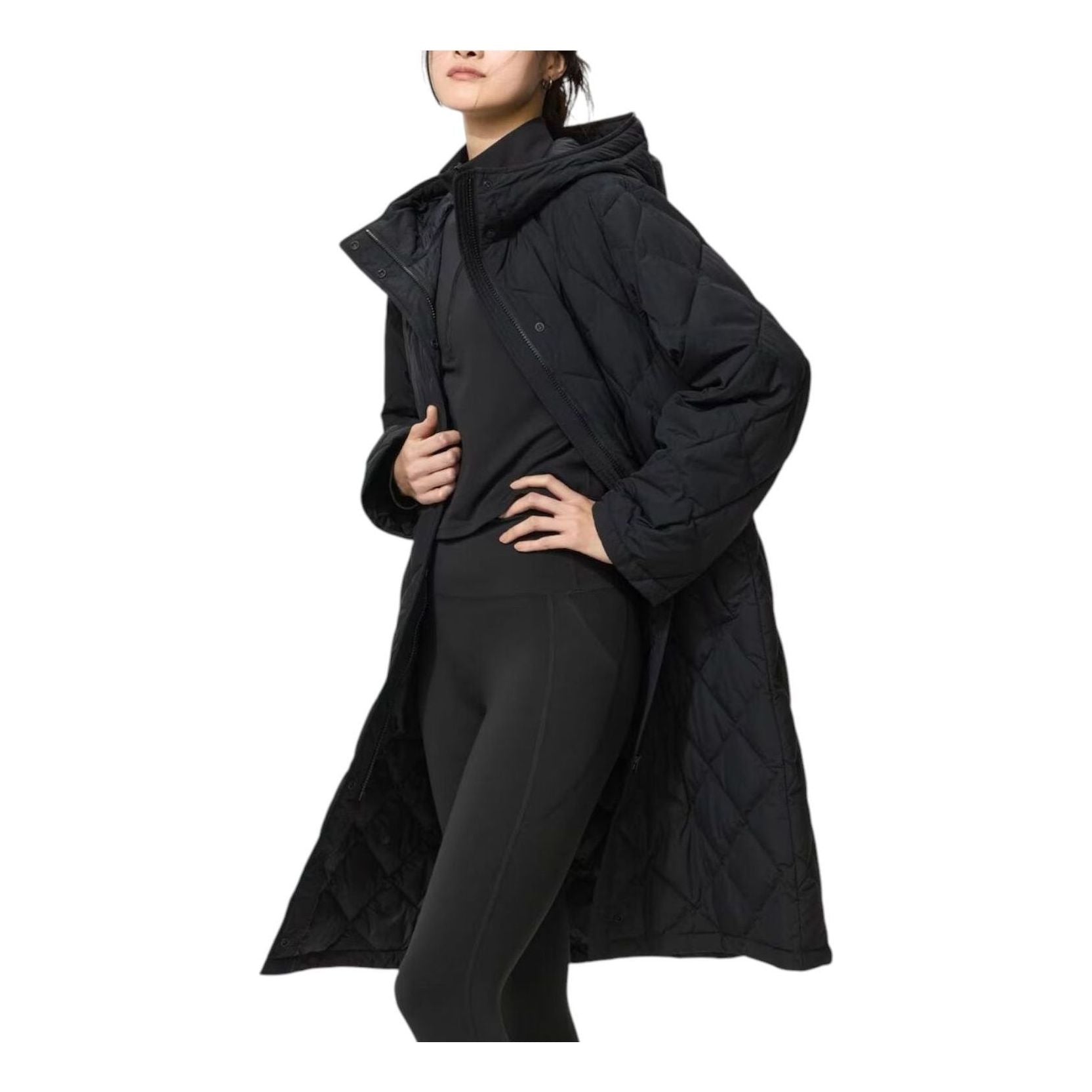 (WMNS) Длинное пальто Uniqlo Pufftech Relaxed, цвет «Черный»
(WMNS) Длинное пальто Uniqlo Pufftech Relaxed, цвет «Черный»