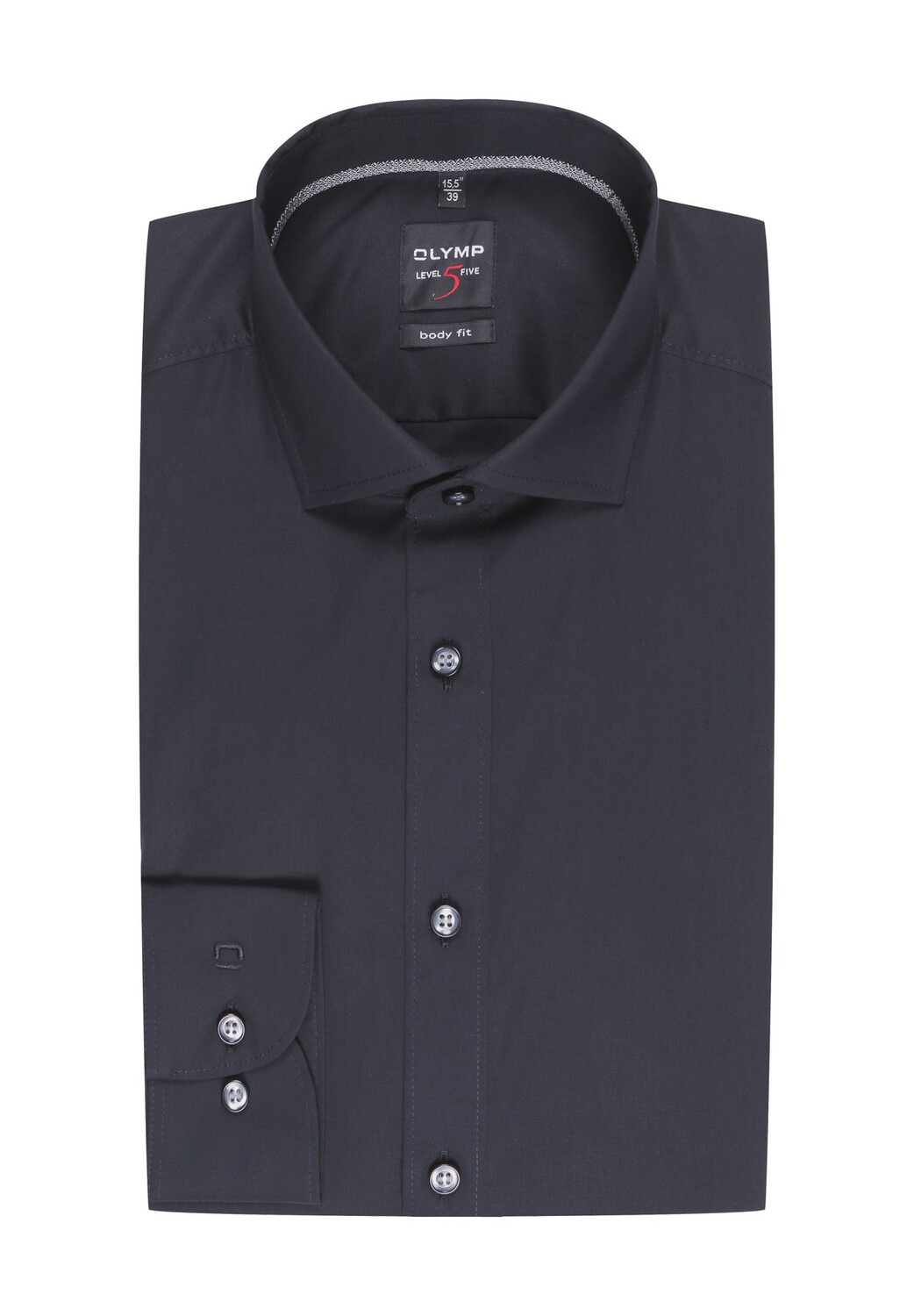 Деловая рубашка Level Five, облегающая, рукав 1/1, мужская OLYMP, черный
Деловая рубашка Level Five, облегающая, рукав 1/1, мужская OLYMP, черный