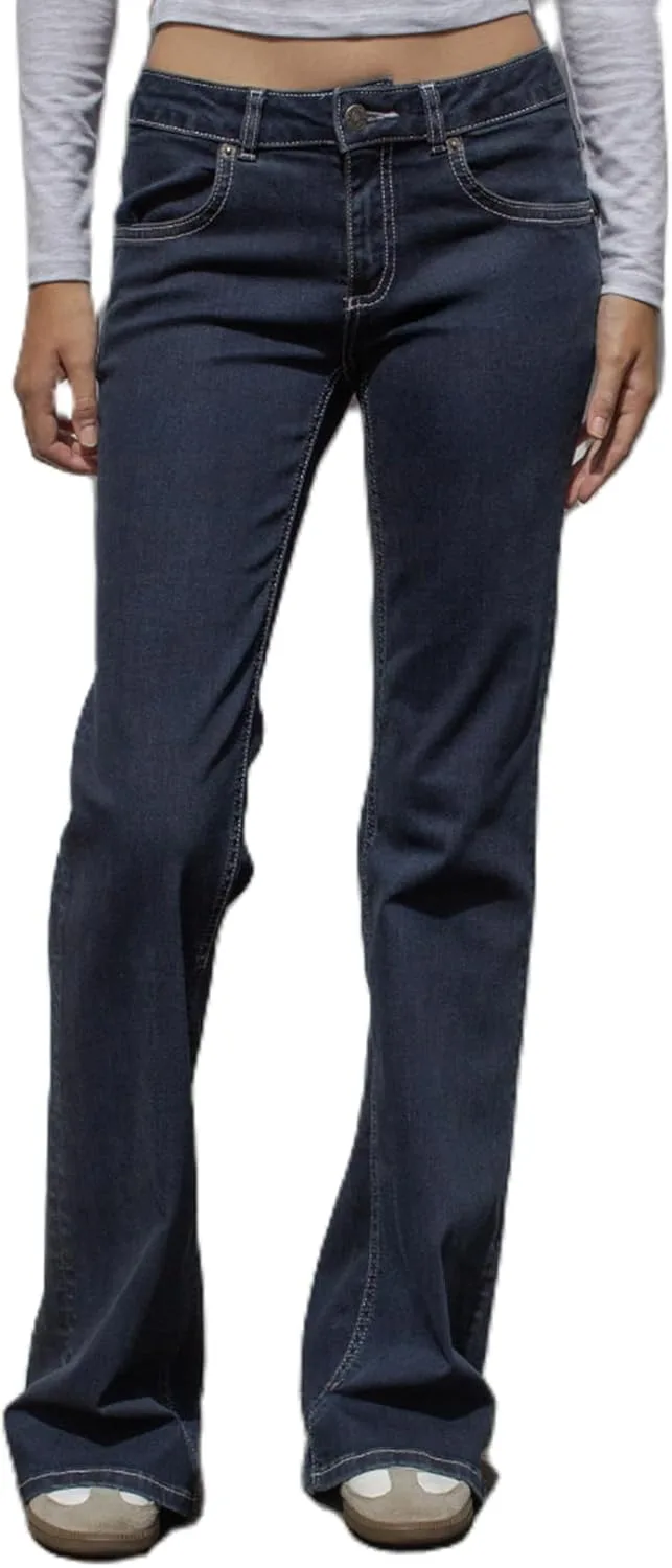 Женские джинсы Y2k с расклешенным низом Low Rise Bell Bottom Bootcut Neavuge
Женские джинсы Y2k с расклешенным низом Low Rise Bell Bottom Bootcut Neavuge