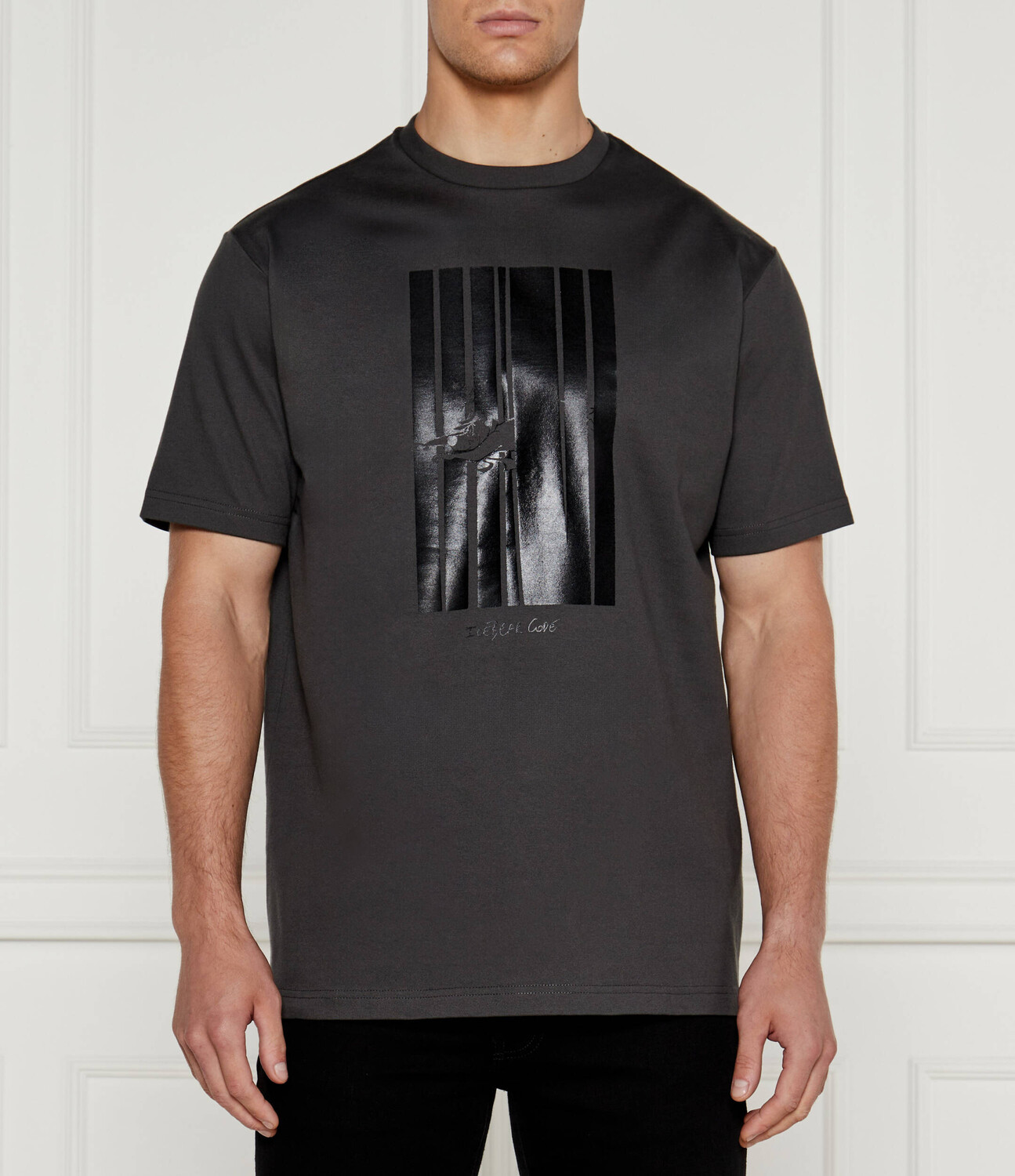 Футболка Iceberg Loose fit, серый 
Футболка Iceberg Loose fit, серый