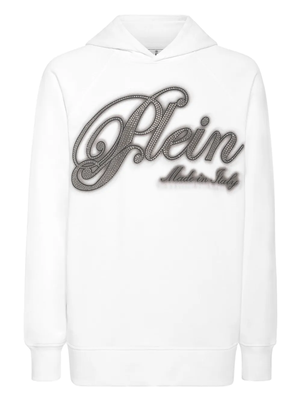 Худи со стразами Philipp Plein, белый
Худи со стразами Philipp Plein, белый