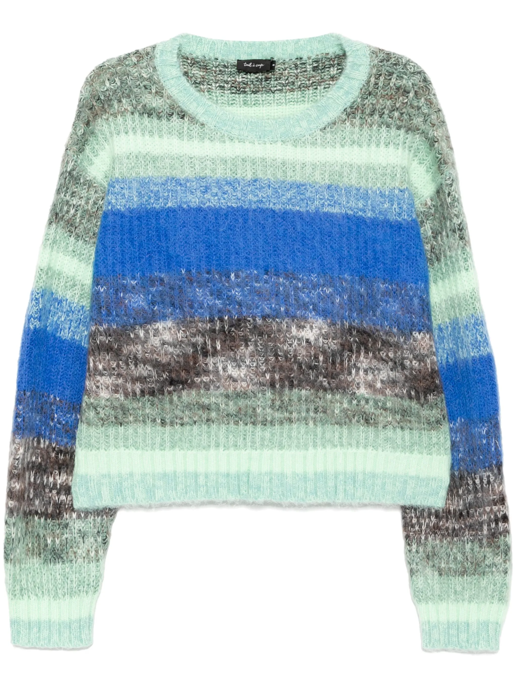 Джемпер с круглым вырезом Tout A Coup, зеленый
Джемпер с круглым вырезом Tout A Coup, зеленый