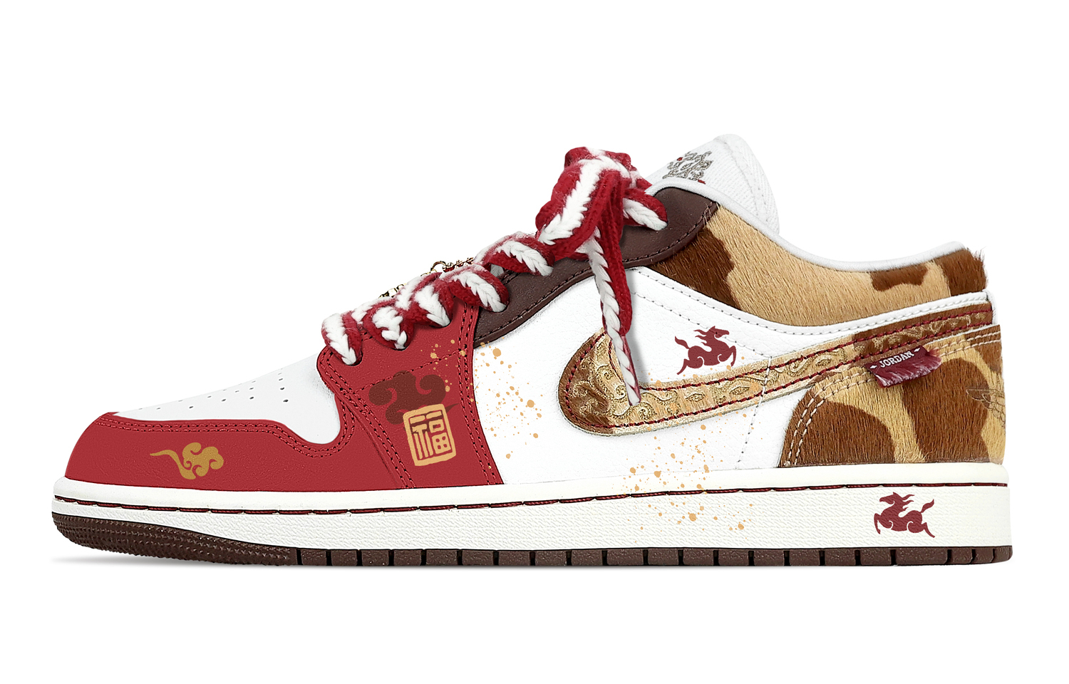 Jordan Air 1 Fu Ma Red Gold Abrasion Resistant Low top Vintage баскетбольные кроссовки мужские красный коричневый
Jordan Air 1 Fu Ma Red Gold Abrasion Resistant Low top Vintage баскетбольные кроссовки мужские красный коричневый