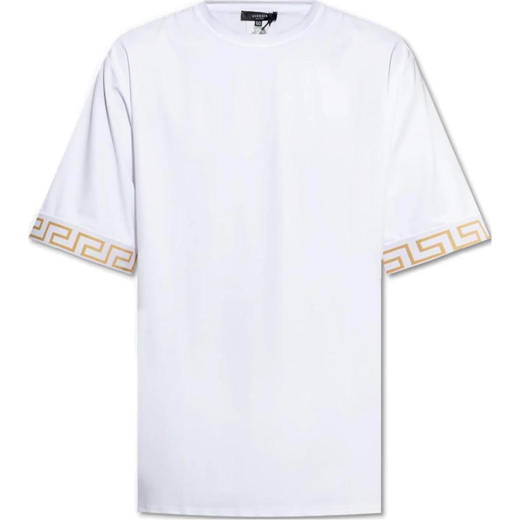 Футболка с декорированными манжетами VERSACE, белый
Футболка с декорированными манжетами VERSACE, белый