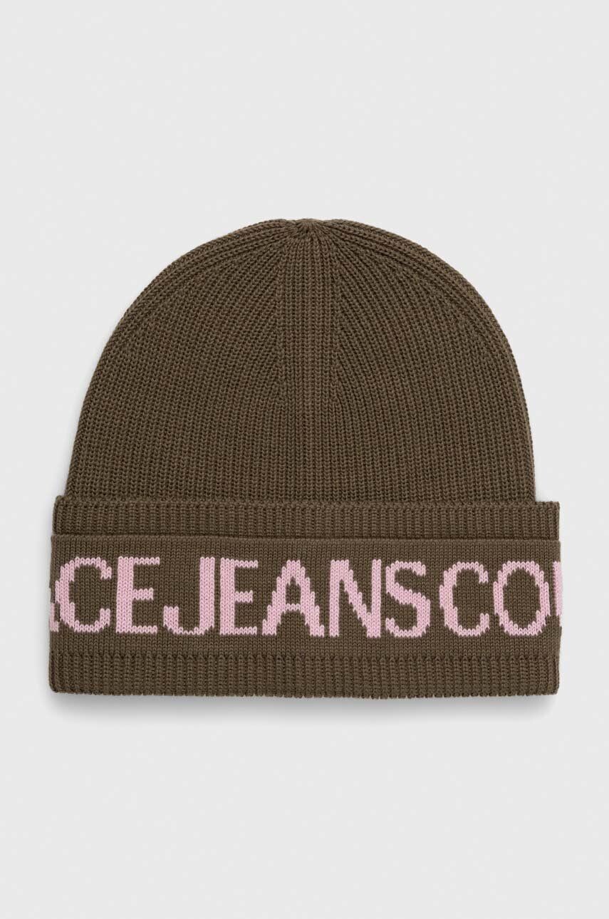 Шерстяная шапка Versace Jeans Couture, зеленый
Шерстяная шапка Versace Jeans Couture, зеленый