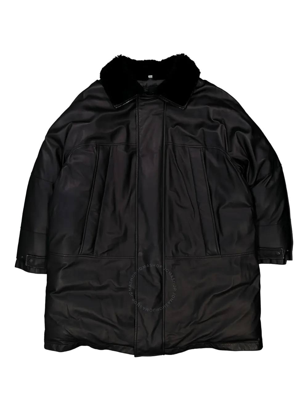 Пальто с меховым воротником BURBERRY, черный
Пальто с меховым воротником BURBERRY, черный