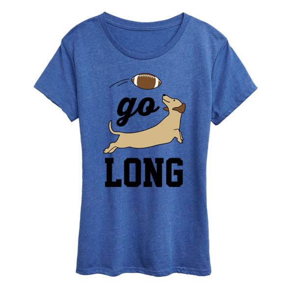 Женская длинная футболка с графическим принтом Licensed Character, синий
Женская длинная футболка с графическим принтом Licensed Character, синий