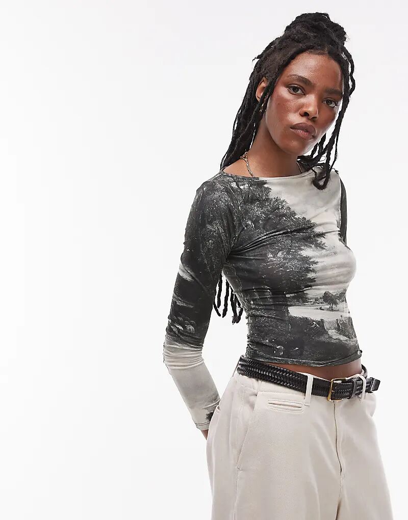 Графическая лицензия национальная галерея Джон Констебл кукурузное поле длинный рукав топ в моно Topshop
Графическая лицензия национальная галерея Джон Констебл кукурузное поле длинный рукав топ в моно Topshop