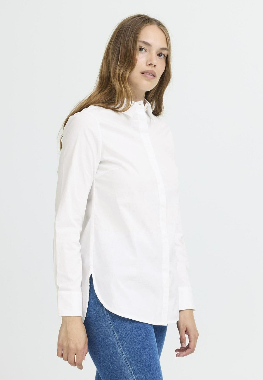 Блуза PULZ Button-down blouse, Bright White/Off-White
Блуза PULZ Button-down blouse, Bright White/Off-White