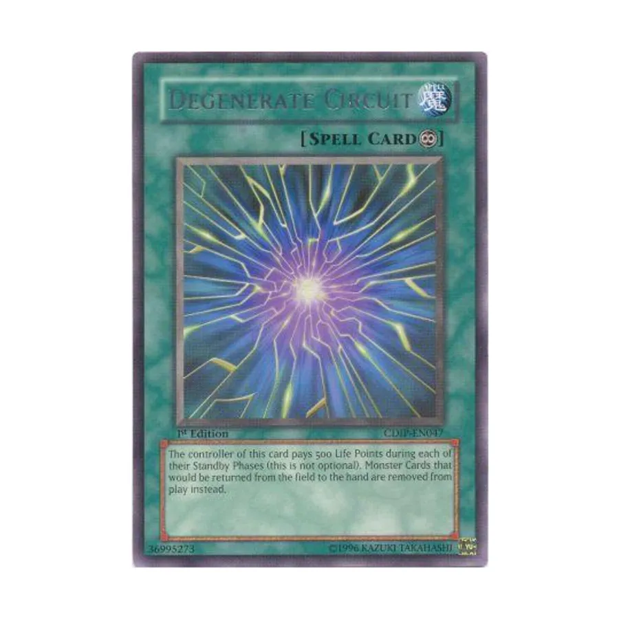 CCG Дегенеративная схема (редкая), Yu-Gi-Oh - Cyberdark Impact - Singles
CCG Дегенеративная схема (редкая), Yu-Gi-Oh - Cyberdark Impact - Singles