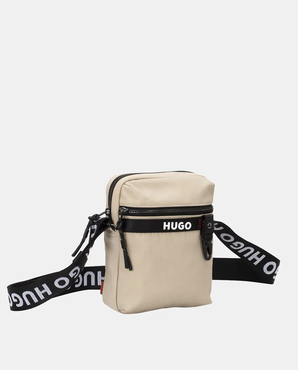 Сумка через плечо с логотипом Hugo, бежевый
Сумка через плечо с логотипом Hugo, бежевый