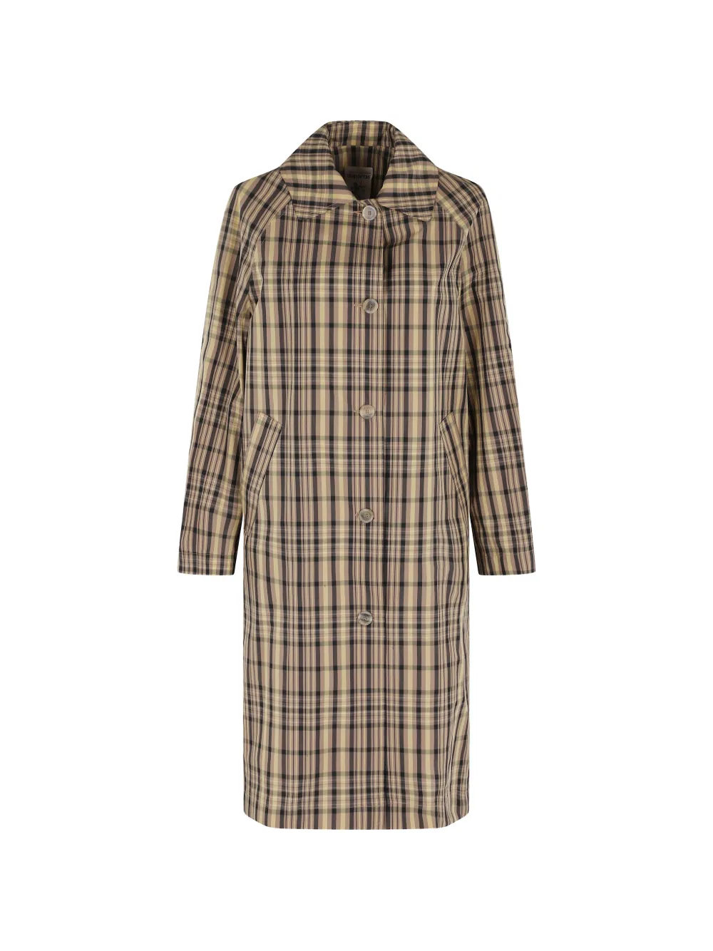 Пальто в клетку от Olivia Scacchi Semicouture, бежевый
Пальто в клетку от Olivia Scacchi Semicouture, бежевый