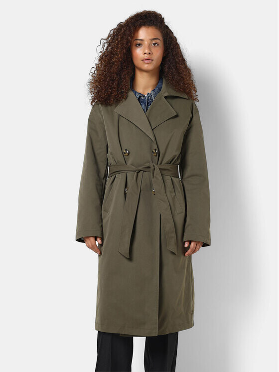 Пальто из линя стандартной посадки Noisy May, зеленый
Пальто из линя стандартной посадки Noisy May, зеленый