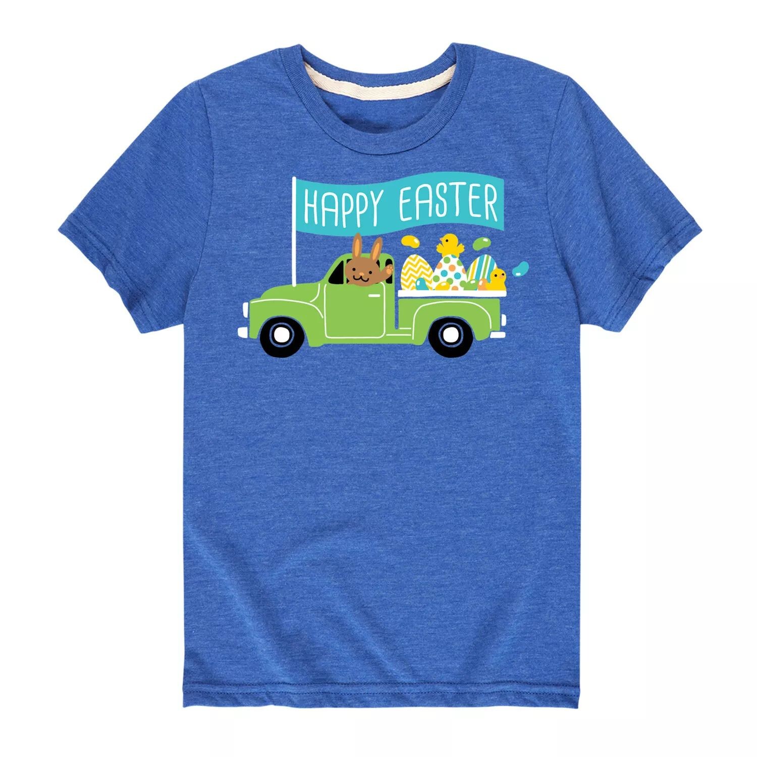 Футболка с изображением кролика «Счастливая Пасха» для мальчиков 8–20 лет Licensed Character, синий
Футболка с изображением кролика «Счастливая Пасха» для мальчиков 8–20 лет Licensed Character, синий