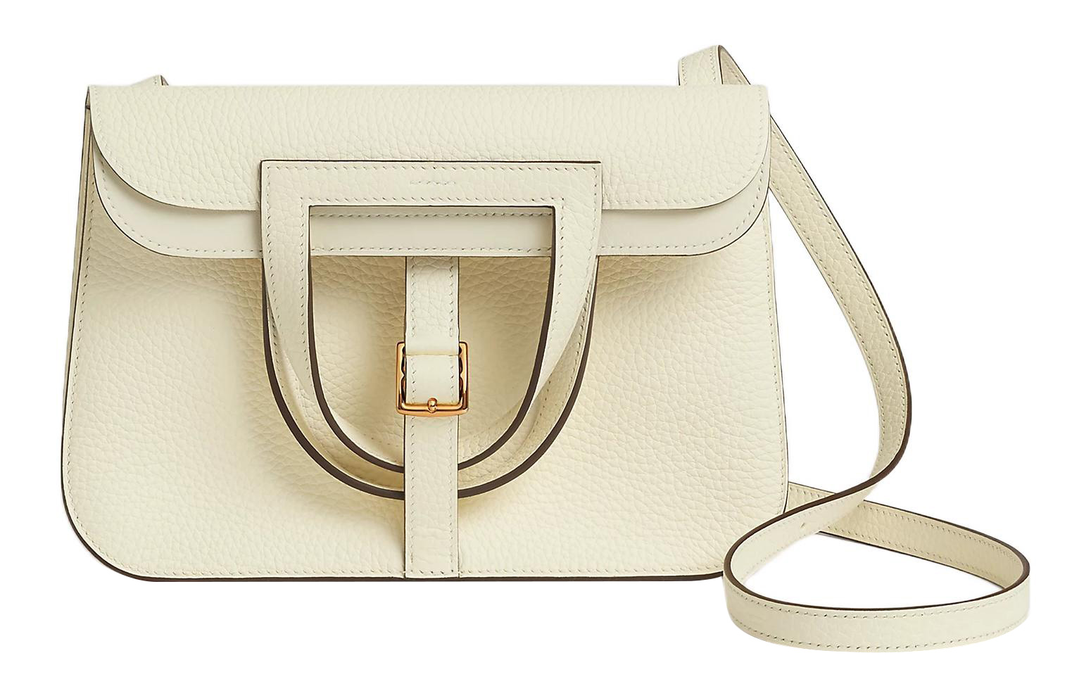 HERMES Сумка Халзан Клеменс Бычья кожа Лошадиная подкова Клатч Женская Ната Кремово-белая
HERMES Сумка Халзан Клеменс Бычья кожа Лошадиная подкова Клатч Женская Ната Кремово-белая