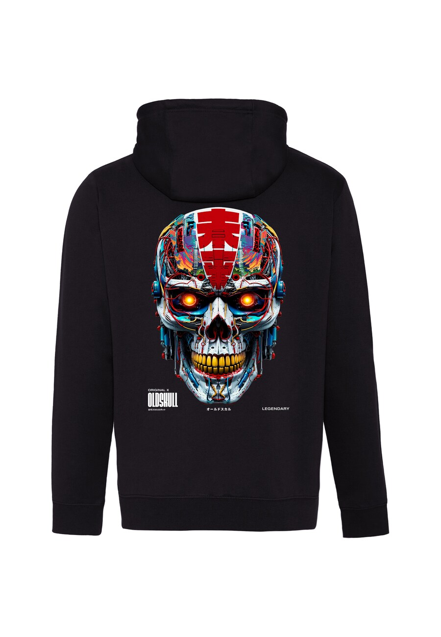 Толстовка с капюшоном на молнии Oldskull Xtreme Vivid Skull, черный
Толстовка с капюшоном на молнии Oldskull Xtreme Vivid Skull, черный
