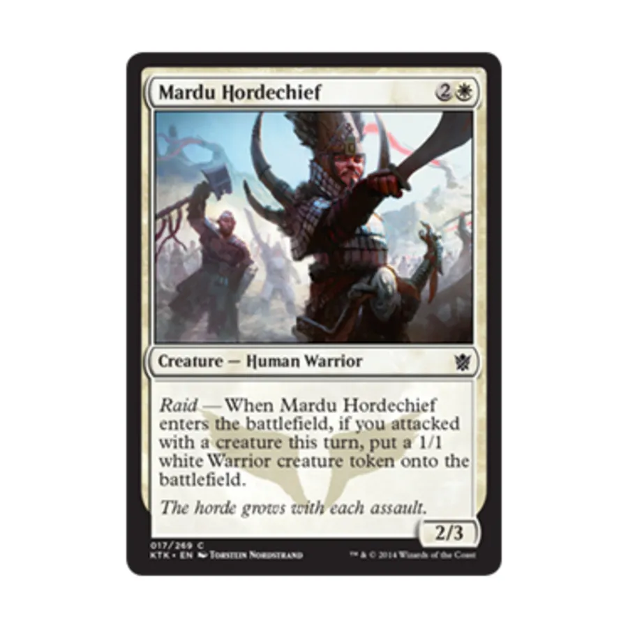 CCG Марду Хордечиф (К), MTG - Khans of Tarkir
CCG Марду Хордечиф (К), MTG - Khans of Tarkir