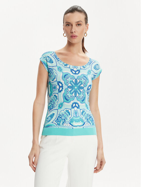 Блузка стандартного кроя Luisa Spagnoli, синий
Блузка стандартного кроя Luisa Spagnoli, синий