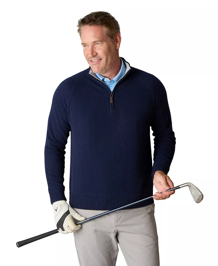 Мужской кашемировый свитер с четвертью молнии и подкладкой, не вызывающий раздражения Luxlined, синий
Мужской кашемировый свитер с четвертью молнии и подкладкой, не вызывающий раздражения Luxlined, синий