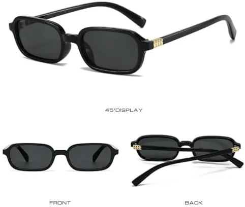 Прямоугольные солнцезащитные очки для женщин в винтажном стиле, защита от УФ-излучения UV400 для мужчин, модные панк-солнцезащитные очки MTZJH, Beige Clear
Прямоугольные солнцезащитные очки для женщин в винтажном стиле, защита от УФ-излучения UV400 для мужчин, модные панк-солнцезащитные очки MTZJH, Beige Clear