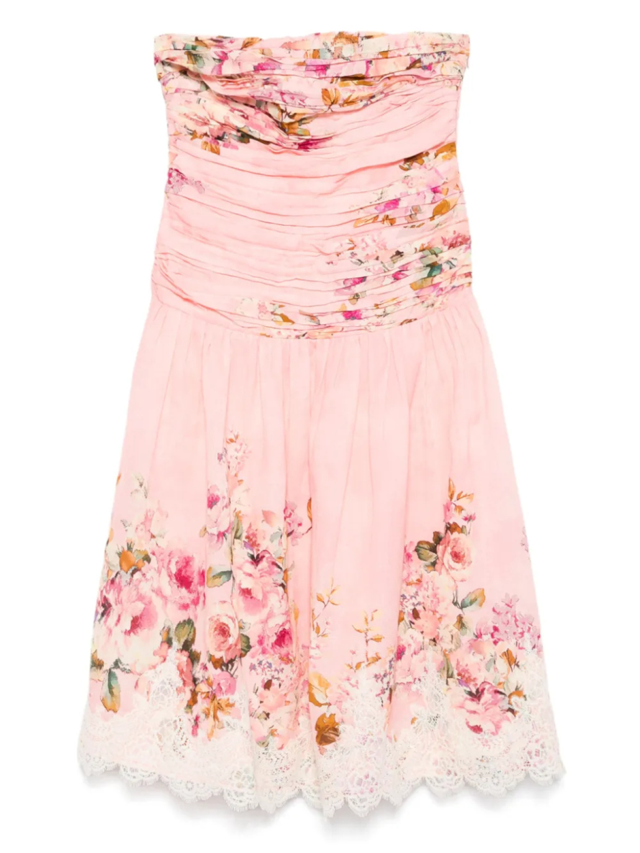 Hemant And Nandita платье с кружевом и цветочным принтом, розовый
Hemant And Nandita платье с кружевом и цветочным принтом, розовый