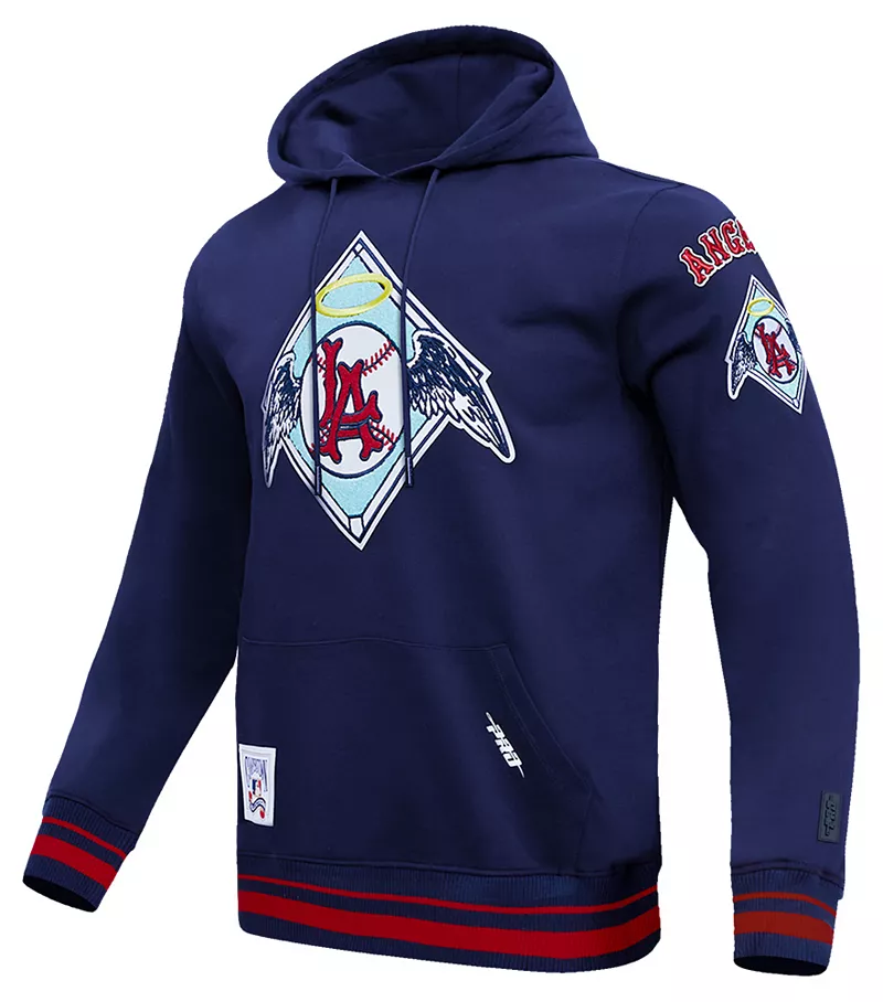 Мужской флисовый пуловер с капюшоном Pro Standard Los Angeles Angels, темно-синий
Мужской флисовый пуловер с капюшоном Pro Standard Los Angeles Angels, темно-синий