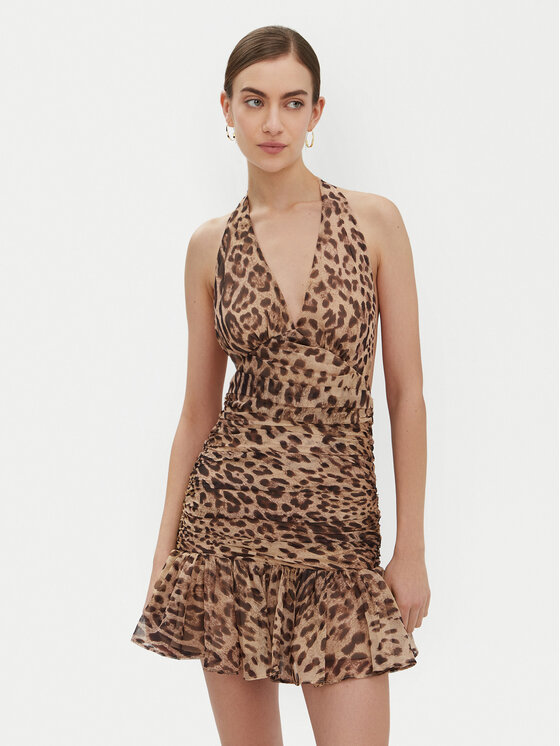 Коктейльное платье стандартный крой 59705DB Bardot, коричневый
Коктейльное платье стандартный крой 59705DB Bardot, коричневый