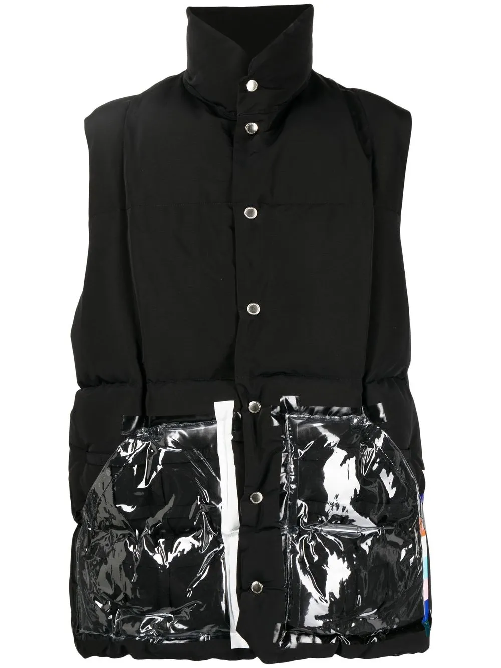 Стеганый жилет с воротником-воронкой Takahiromiyashita The Soloist, черный
Стеганый жилет с воротником-воронкой Takahiromiyashita The Soloist, черный